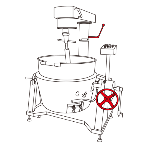 반자동 가열교반기 SC-420A 중용량 80L ~ 180L